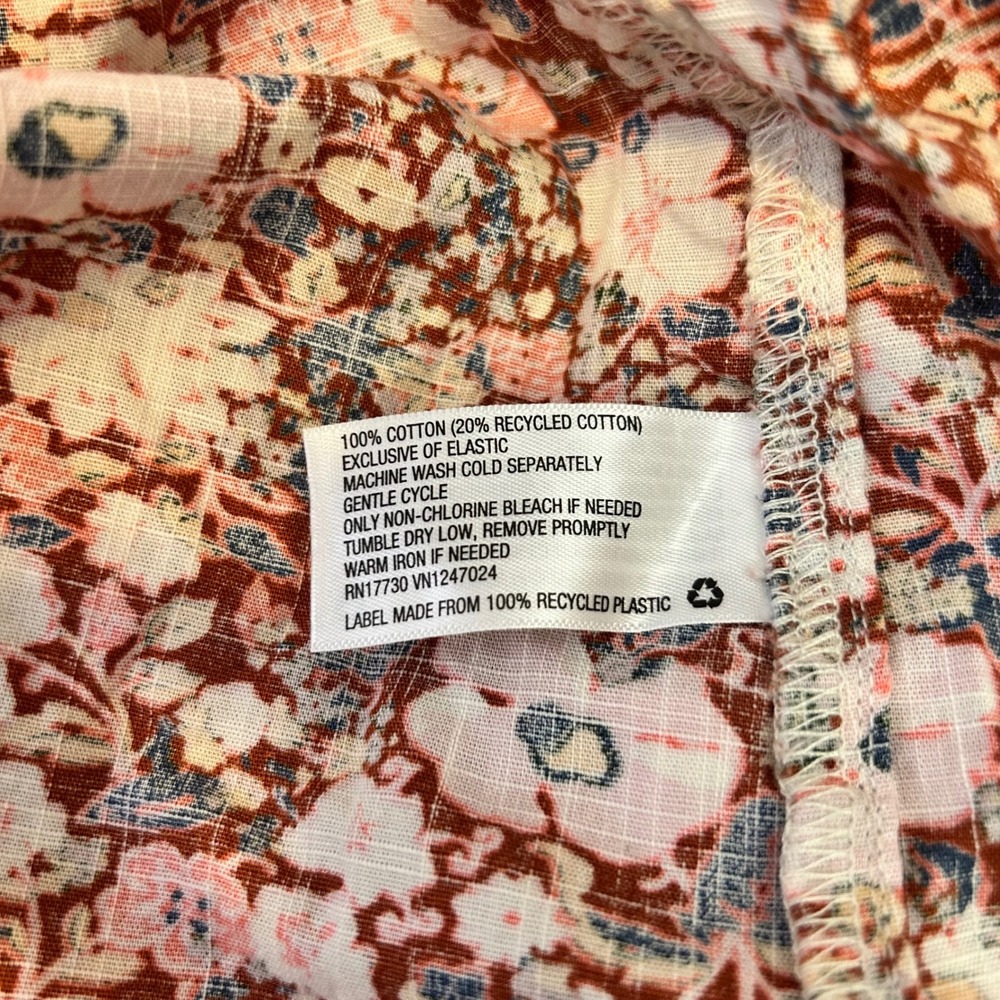 Universal Thread Pink Patchwork Floral Cotton Max… - image 7